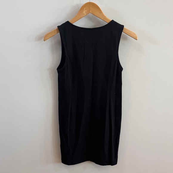 H&M Black Patterned Mini Dress - Picture 4 of 6